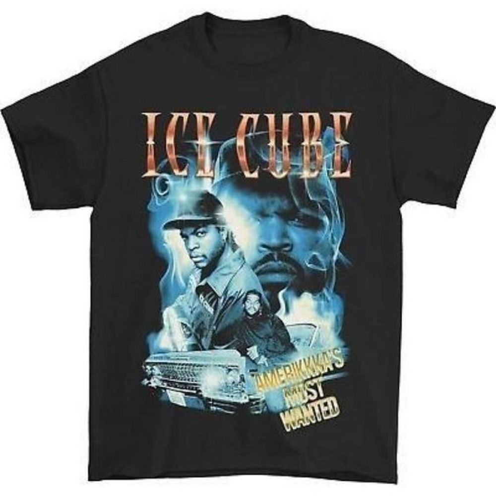 Ice Cube Amw Smoky Collage T-shirt